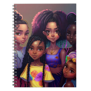 Soft paper cover spiral notebook- Friends Notebook