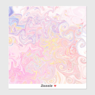 Soft Pastel Dreamy Marble Swirl Abstract Art