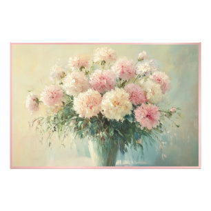 Soft Pastel Floral Bouquet Photo Print