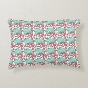 Soft Pastel Floral Pattern   Elegant floral  Decorative Cushion
