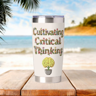 Soft Pastel Floral Teacher Everyday Essentials Insulated Tumbler
