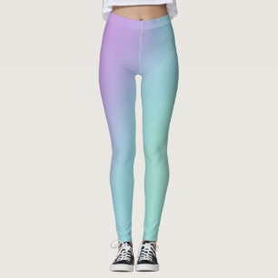 Soft Pastel Gradient Leggings