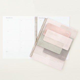 Soft pastel layers AI art  Planner