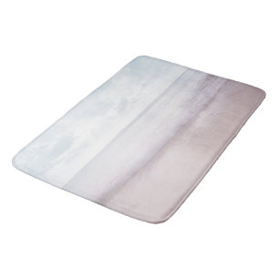 Soft Pastel Ocean Waves 4 #ocean#art Bath Mat
