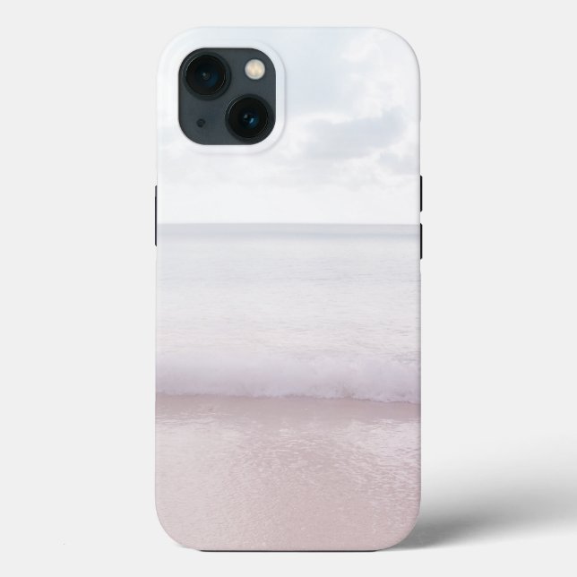 Soft Pastel Ocean Waves 4 #ocean#art Case-Mate iPhone Case (Back)