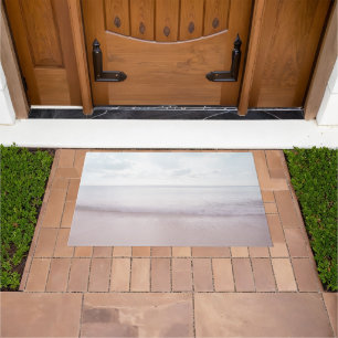 Soft Pastel Ocean Waves 4 #ocean#art Doormat