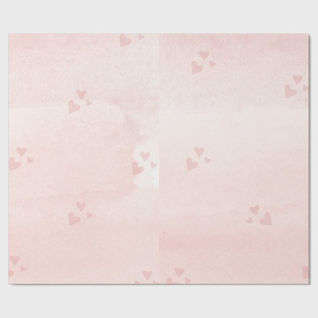 Soft Pastel Pink Wrapping Paper (Seam)