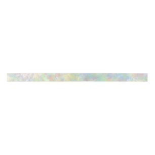 Soft Pastel Rainbow Colors Marble Satin Ribbon