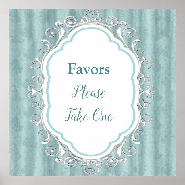 Soft Pastel Shades of Sage Green Poster (Front)