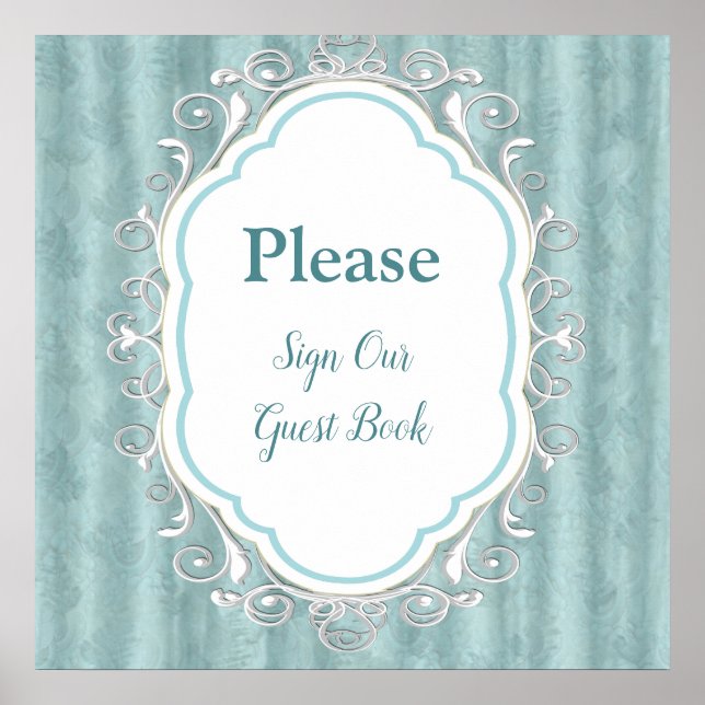 Soft Pastel Shades of Sage Green Poster (Front)