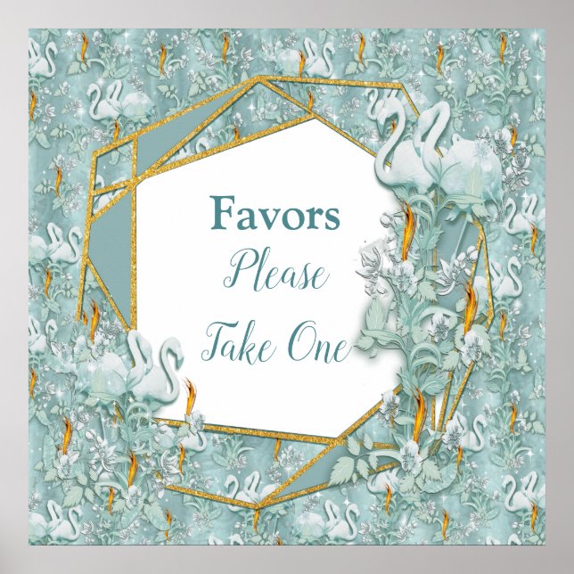 Soft Pastel Shades of Sage Green Poster (Front)