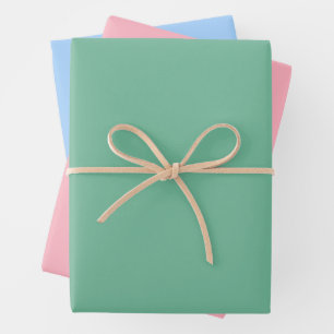 Soft Pastel Tones Wrapping Paper Sheet
