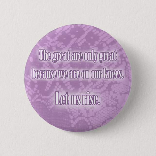 soft pastel uprising 6 cm round badge (Front)