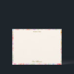 Soft Pastel Watercolor Floral Bridal Shower Custom Thank You Card<br><div class="desc">This bridal shower thank you card features a lush watercolor floral border in soft pastel pink, peach, lavender, and blush blooms surrounding a clean cream center. The delicate "thank you" lettering at the top pairs with the bride's name in an elegant handwritten script at the bottom — sweet, personal, and...</div>