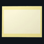 Soft pastel yellow accent decor ready to customise notepad<br><div class="desc">This custom stylish product in Soft pastel yellow accent colour background  for yourself or as a gift sure to make an impression in all occasions. Click on the "Customise it!" button to reveal tools to customise this product if you wish using a text editor and an image loader. 
 

Introducing</div>