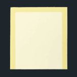 Soft pastel yellow accent decor ready to customise notepad<br><div class="desc">This custom stylish product in Soft pastel yellow accent colour background for yourself or as a gift sure to make an impression in all occasions. Click on the "Customise it!" button to reveal tools to customise this product if you wish using a text editor and an image loader.
Introducing</div>