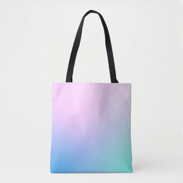 Soft pastels All-over printed tote bag (Front)
