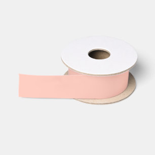 Soft Peach Ribbon Satin Ribbon