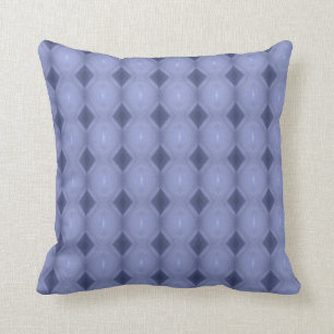 Soft Periwinkle Diamond Tile Cushion