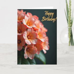 Soft Petal Birthday Card