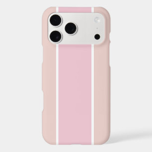 Soft Pink and Beige Vertical Stripe Pattern