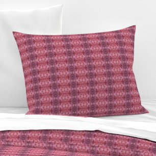 Soft pink and purple geometric S-size pattern Pillowcase
