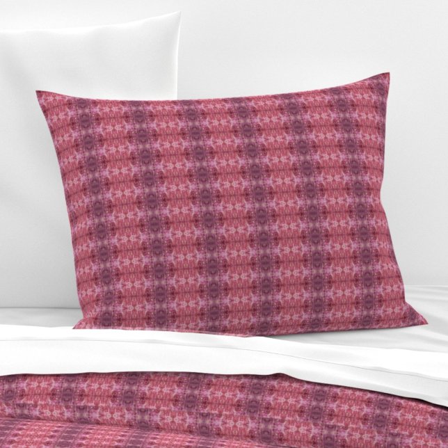 Soft pink and purple geometric S-size pattern Pillowcase (Creator Uploaded)