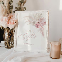 Soft Pink Boho Arch Cards and Gifts