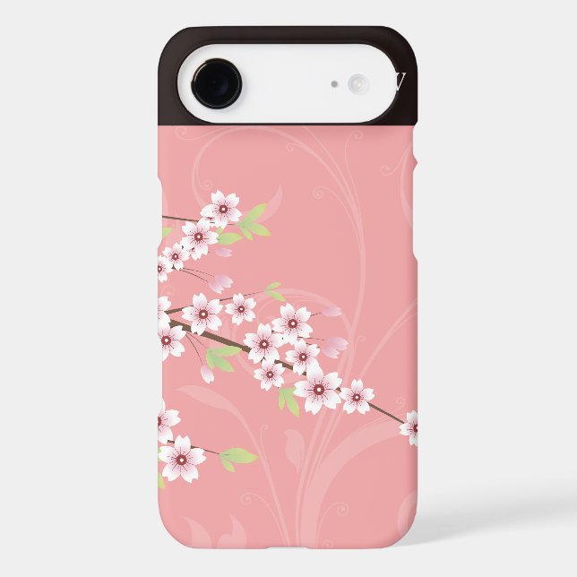 Soft Pink Cherry Blossom Case-Mate iPhone Case (Back)