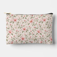 Soft Pink Cherry Blossom Floral Seamless Pattern