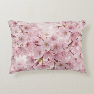 🌸 Soft Pink Cherry Blossom Spring Elegance 🌸 Decorative Cushion