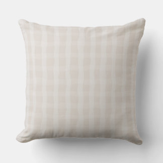 Soft Pink Dainty Plaid Cushion