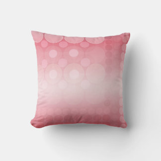 Soft Pink Dream Bubbles Pattern Cushion / Pillow