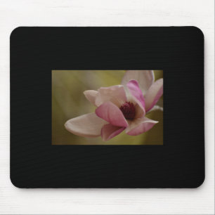 Soft Pink Dreams Blooming Sticker Mouse Pad
