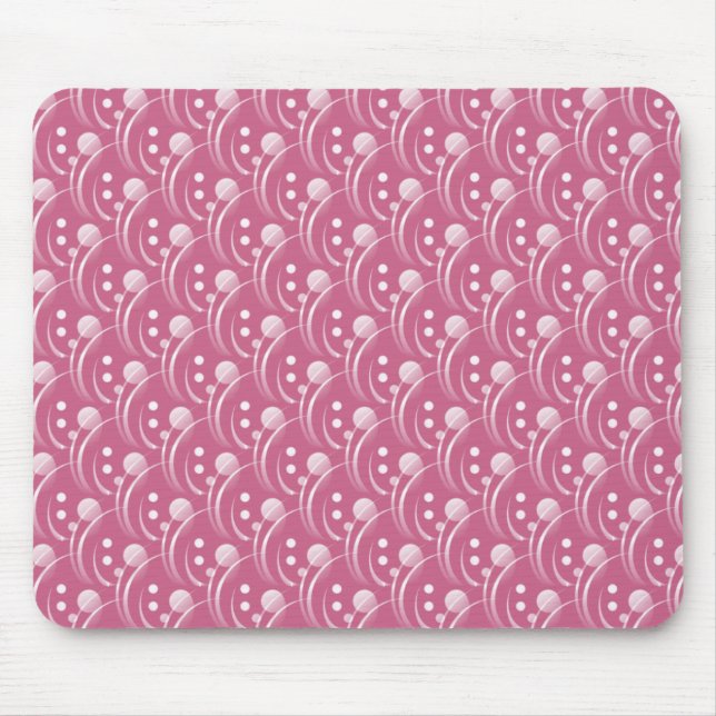 Soft Pink Hip and Stylish Mousepad (Front)