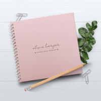 Soft Pink Letters to My Daughter Memory Keepsake