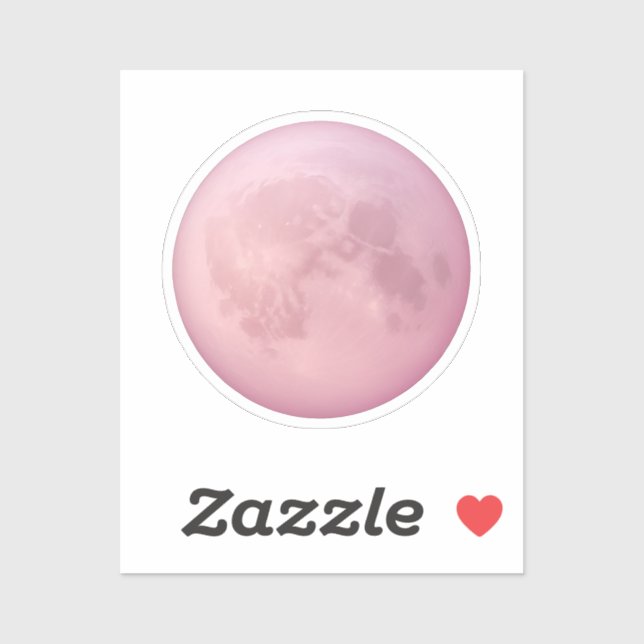 Soft Pink Moon Emoji (Sheet)
