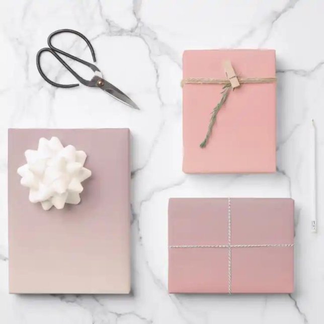 Soft Pink Ombre Wrapping Paper (Creator Uploaded)
