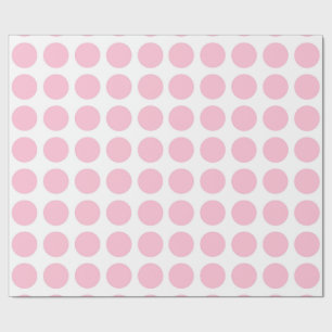Soft Pink Polka Dots Wrapping Paper