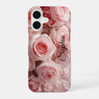 Soft Pink Rose Garden – Elegant Floral Art Print