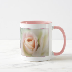 Soft Pink Rose in Full Bloom Beverage Mug