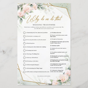 Soft pink roses greenery gold Why do we do that