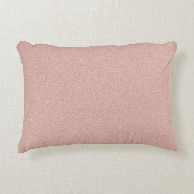 Soft Pink Sand Background Decorative Cushion (Front)