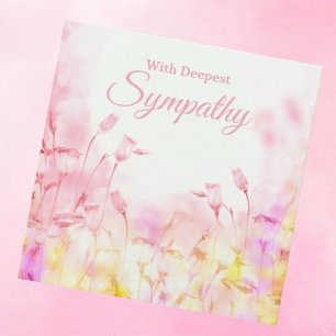 Soft Pink Shades Colourful Floral