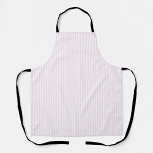 Soft Pink Stripe Kitchen Apron