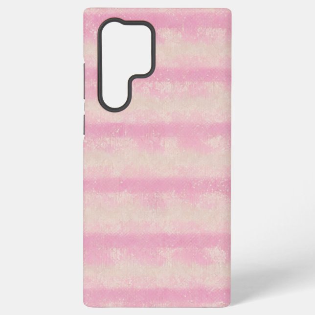 Soft Pink Stripe Phone Case (Back)