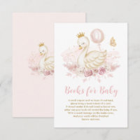 Soft Pink Swan Princess Balloon Books for Baby