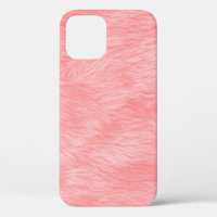 Soft Pink Wool Fur Texture