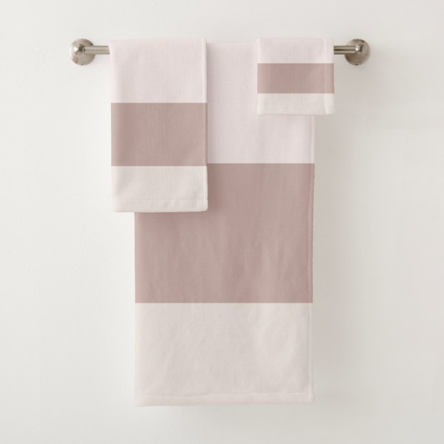Soft Pinks Bath Towel Set (Insitu)