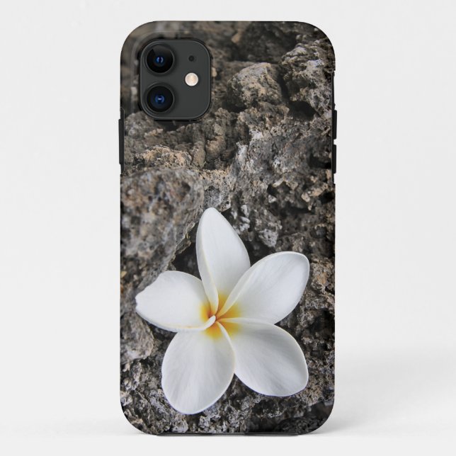 Soft Plumeria Case-Mate iPhone Case (Back)